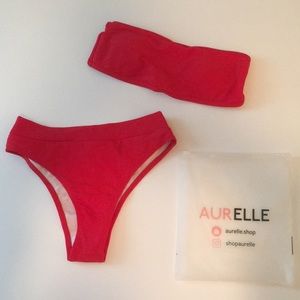 Brand New NEVER Worn AURELLE Bikini Set